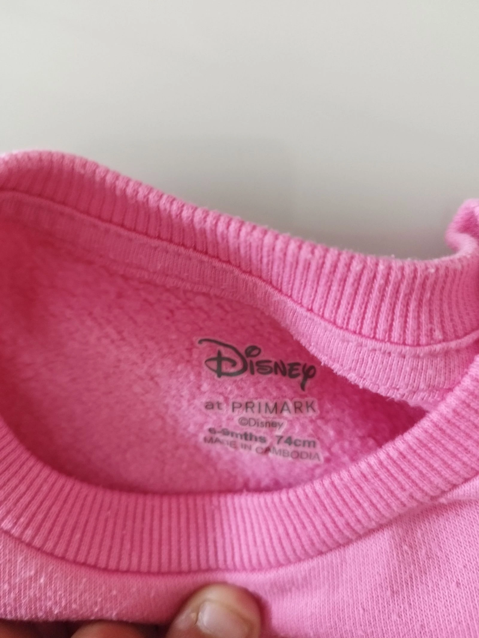 Sudadera de bebe rosa Minnie mouse 6-9 meses Primark  – photo 2